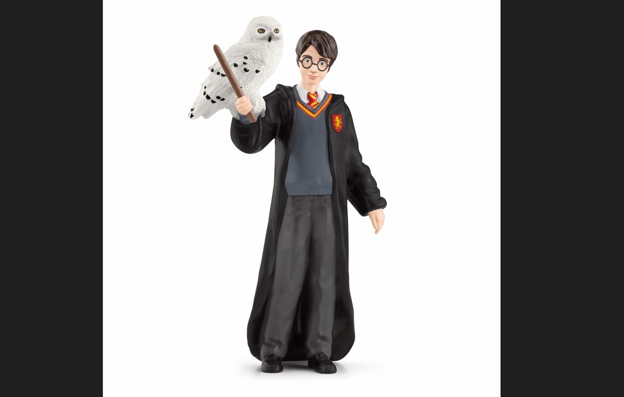 Harry Potter mit Eule Hedwig - Quelle: Schleich