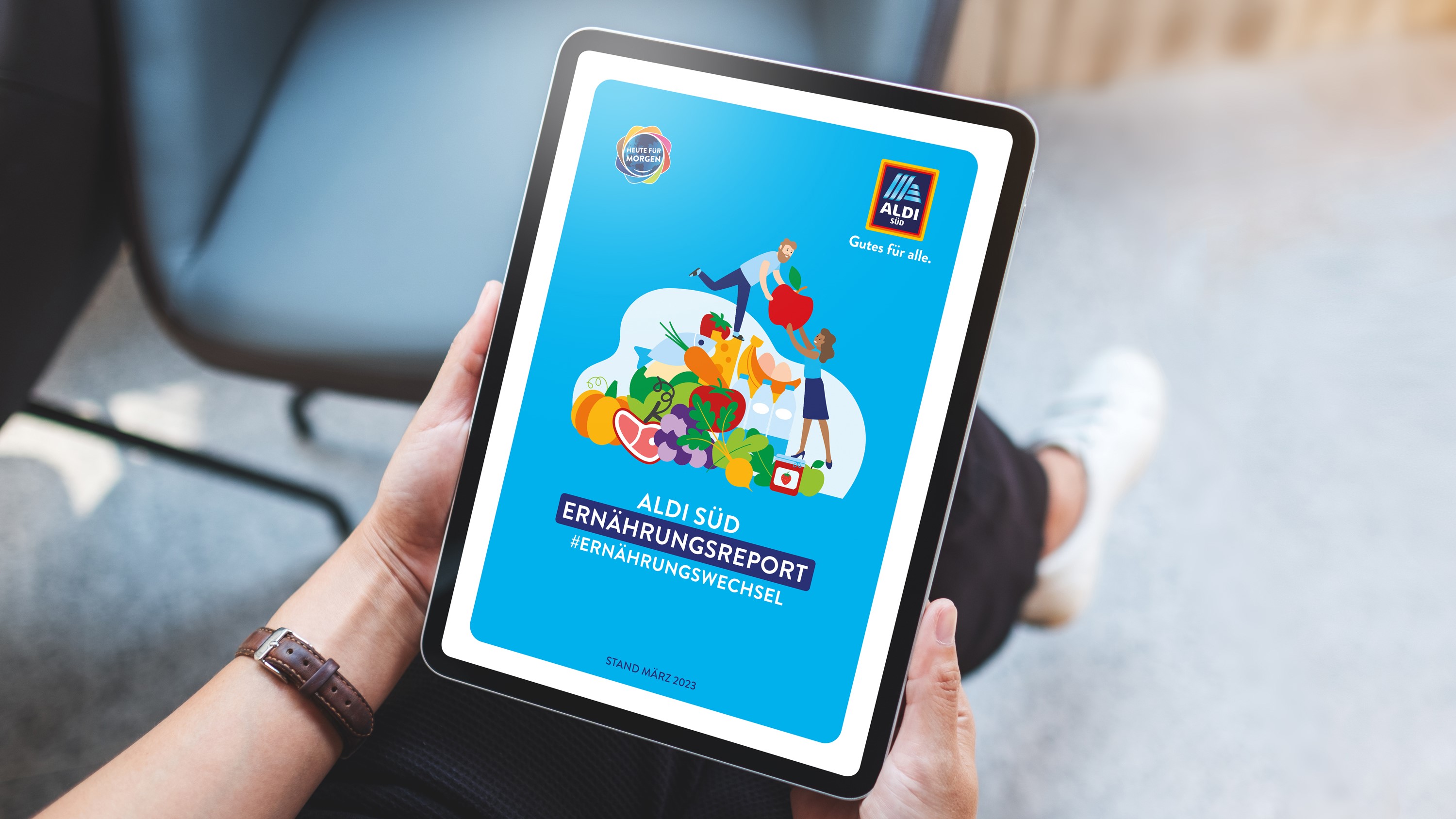 Aldi Süd engagiert sich für bewusste Ernährung - Quelle: Unternehmensgruppe Aldi Süd