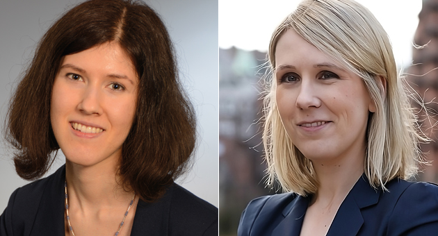Wertvolle Medien - Elisa Dorothee Adam und Prof. Dr. Lisa-Charlotte Wolter (beide IU International University) - Quelle: HMS, Heiner Bergmann