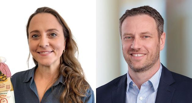 Innocent und Malteser: Wie Purpose zur Marken-DNA wird - Carla Bayer, Head of DACH und Geschäftsführerin bei Innocent, und Patrick Pöhler, Sprecher der Malteser Deutschland - Quelle: Innocent; Malteser