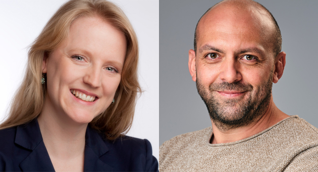 Retail Media: Vom Flickenteppich zu mehr Messbarkeit - Annette Calandrini (Ferrero) und Patrick Swientek (Danone) - Quelle: Petra A. Killick; Julian Kroehl