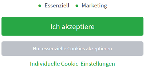Cookies-Abfrage: 40 % der Web-Besucher stimmen immer zu -