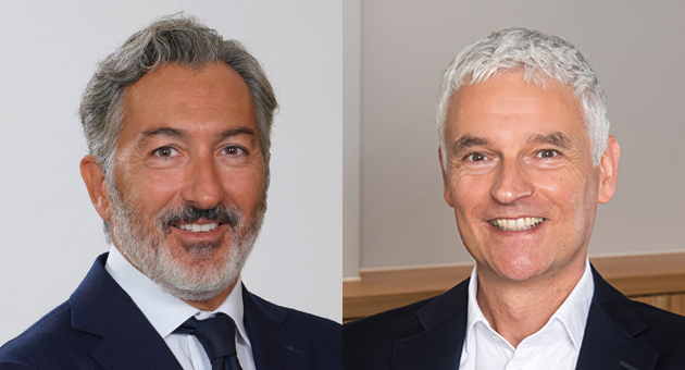 Nachhaltigkeit ist Markensache - Aldo Cristiano (l., Ferrero) und Dr. Johannes Dengler (r., Dallmayr) - Quelle: Alois Dallmayr Kaffee oHG; KAY Foto Design GmbH