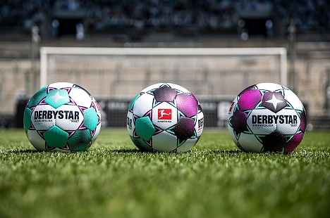 Bis mindestens Sommer 2026 stellt Derbystar den Offiziellen Spielball der Bundesliga und 2. Bundesliga (Foto: Derbystar)