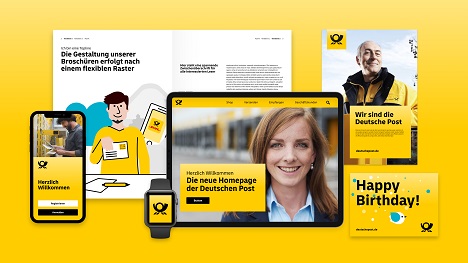 Deutsche Post frischt ihren Marken-Auftritt auf -