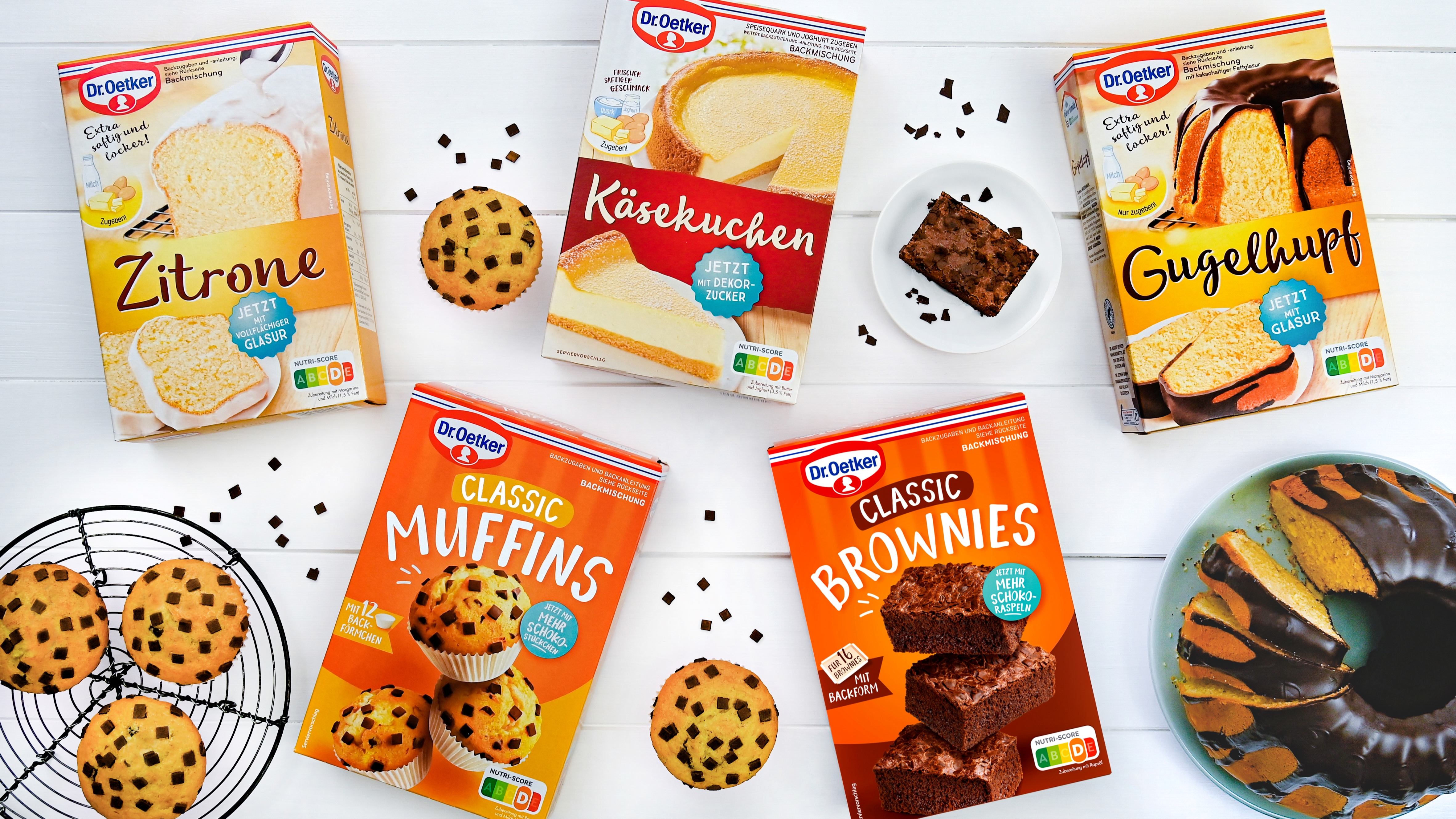 Dr. Oetker relauncht seine Backmischungen -