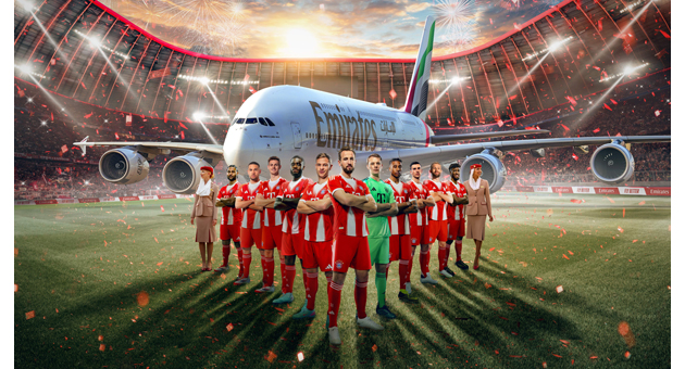 Emirates wird Platin-Partner des FC Bayern München - Quelle: Emirates/FC Bayern München