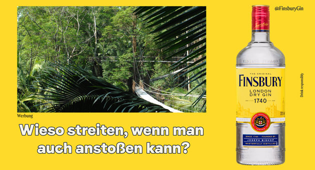 Welche Marken das RTL-Sommer-Dschungelcamp für sich nutzen wollen - Das RTL-Dschungelcamp kommt 2024 mit einer zusätzlichen Sommerstaffel ins TV. Zahlreiche Marken wie Finsbury Gin wollen in diesem Umfeld mit Special-Ads auffallen - Foto: RTL Deutschland