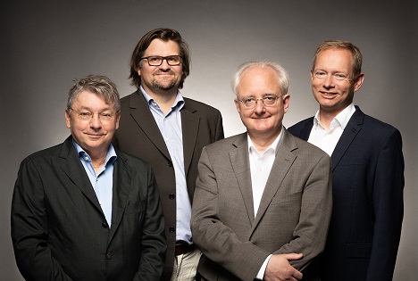 Die neue GIM-Geschftsfhrung (v.l.n.r.): Wilhelm Kampik, Dr. Jrg Munkes, Stephan Teuber und Dr. Stephan Telschow (Foto: GIM)