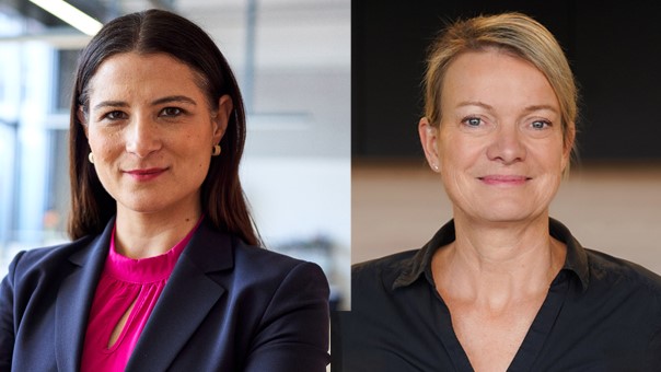 "Retail Media ist keine Modeerscheinung" - Patricia Grundmann (l., Obi) und Sabine Jünger (r., Otto Advertising) - Quelle: Otto Advertising, www.reneschiffer.de