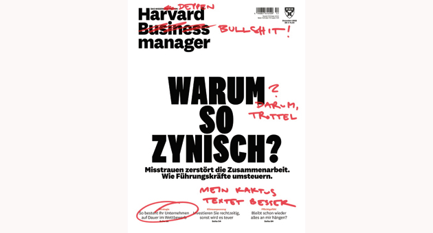 Cover des Monats: 'Harvard Business Manager' siegt im November -