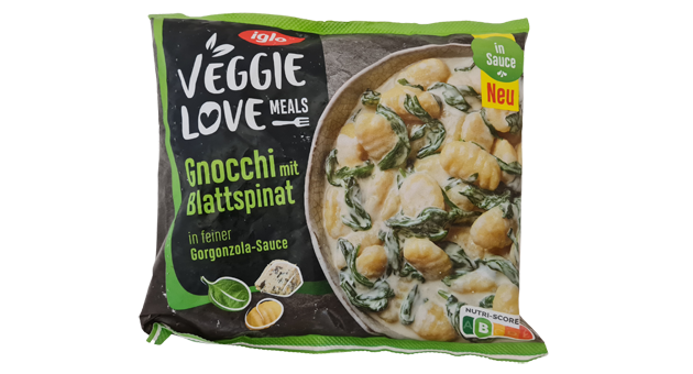 Iglo darf Gnocchi-Gericht mit Gorgonzola-Sauce nicht mehr als Veggie-Produkt verkaufen - Quelle: Verbraucherzentrale Hamburg