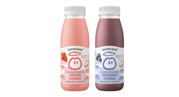 Innocent erweitert Portfolio um pflanzliche 'Creamy Smoothies' - Quelle: Innocent Drinks