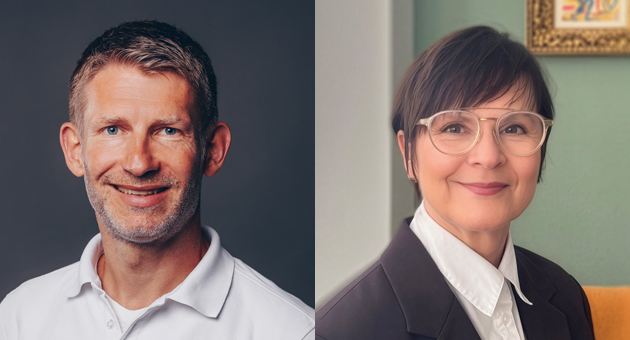 Zwischen Krise und KI: Marken vor neuem Effizienztest - Sebastian Klotz, Managing Director bei Mutti Deutschland, und Claudia Willvonseder, Mitglied der internationalen Geschäftsführung Dr. Oetker - Quelle: Mutti Deutschland; Dr. Oetker
