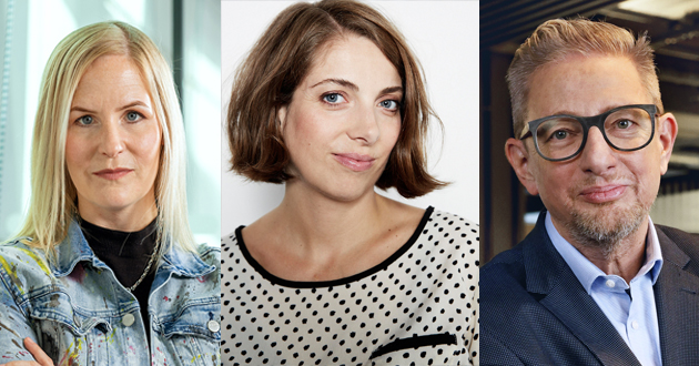 So erreicht Werbung ihre Zielgruppen - Franziska Knoefel (Weischer.Cinema), Nina Michahelles (Google) und Guido Modenbach (Seven.One Entertainment Group) - Quelle: Weischer.Cinema, Google, Seven.One Entertainment Group GmbH