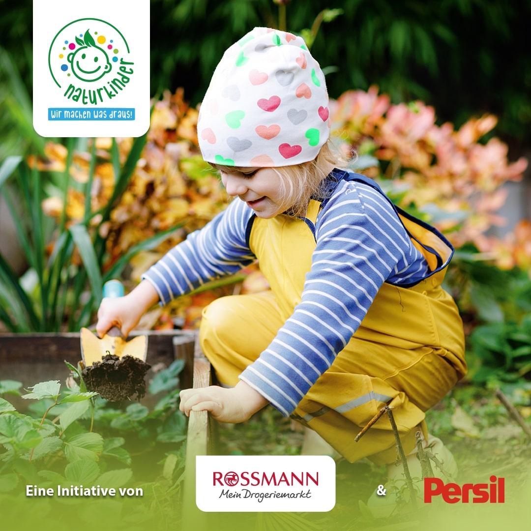 Persil und Rossmann fördern "Naturkinder" - Quelle: Henkel/Rossmann