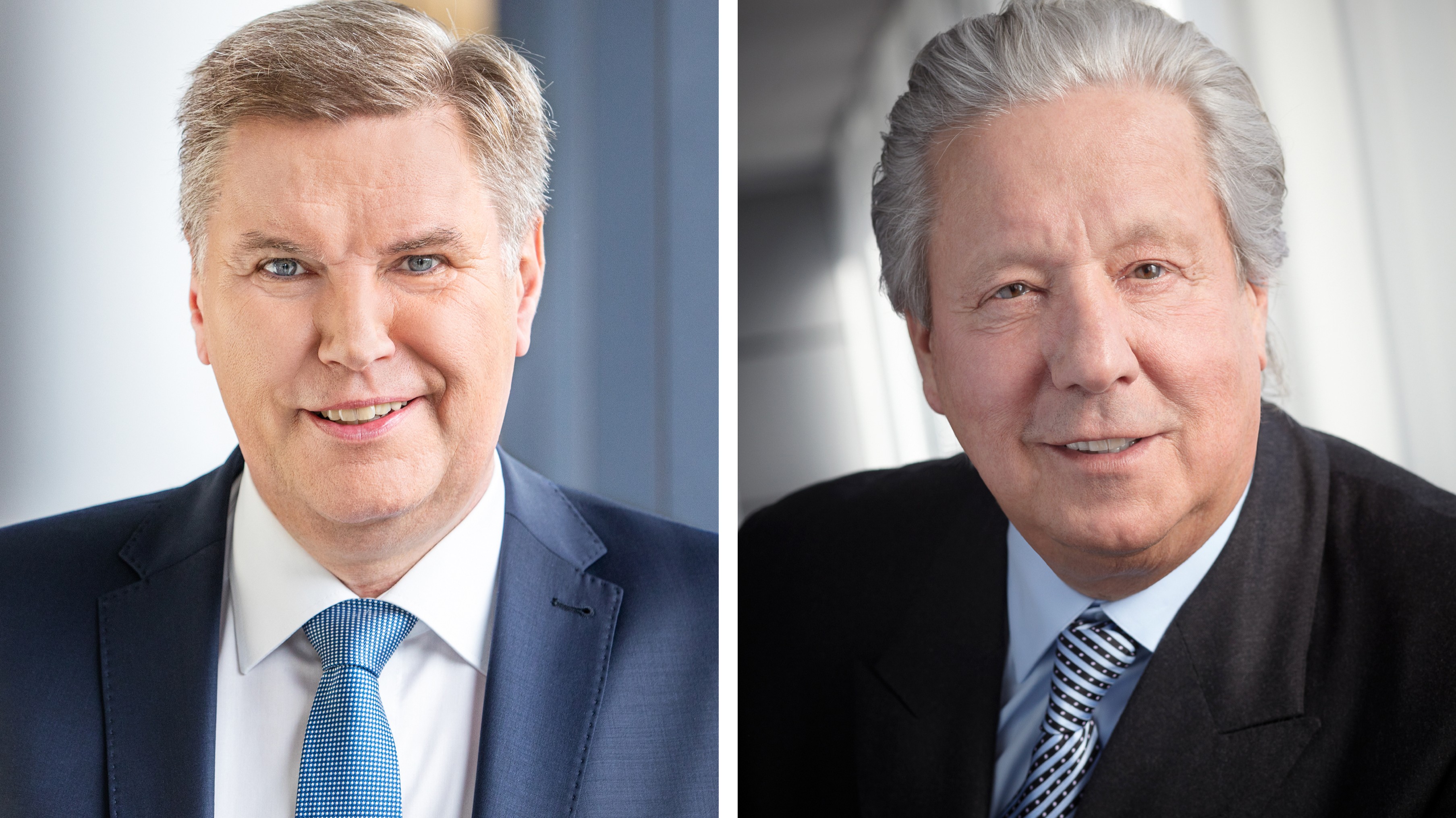 Generationswechsel bei Veltins: Dr. Volker Kuhl ist Sprecher der Geschäftsführung - Dr. Volker Kuhl (l.) löst als Sprecher der Geschäftsführung den bisherigen Generalbevollmächtigten Michael Huber (r.) in der Geschäftsführung der Brauerei C. & A. Veltins ab -Quelle: Veltins