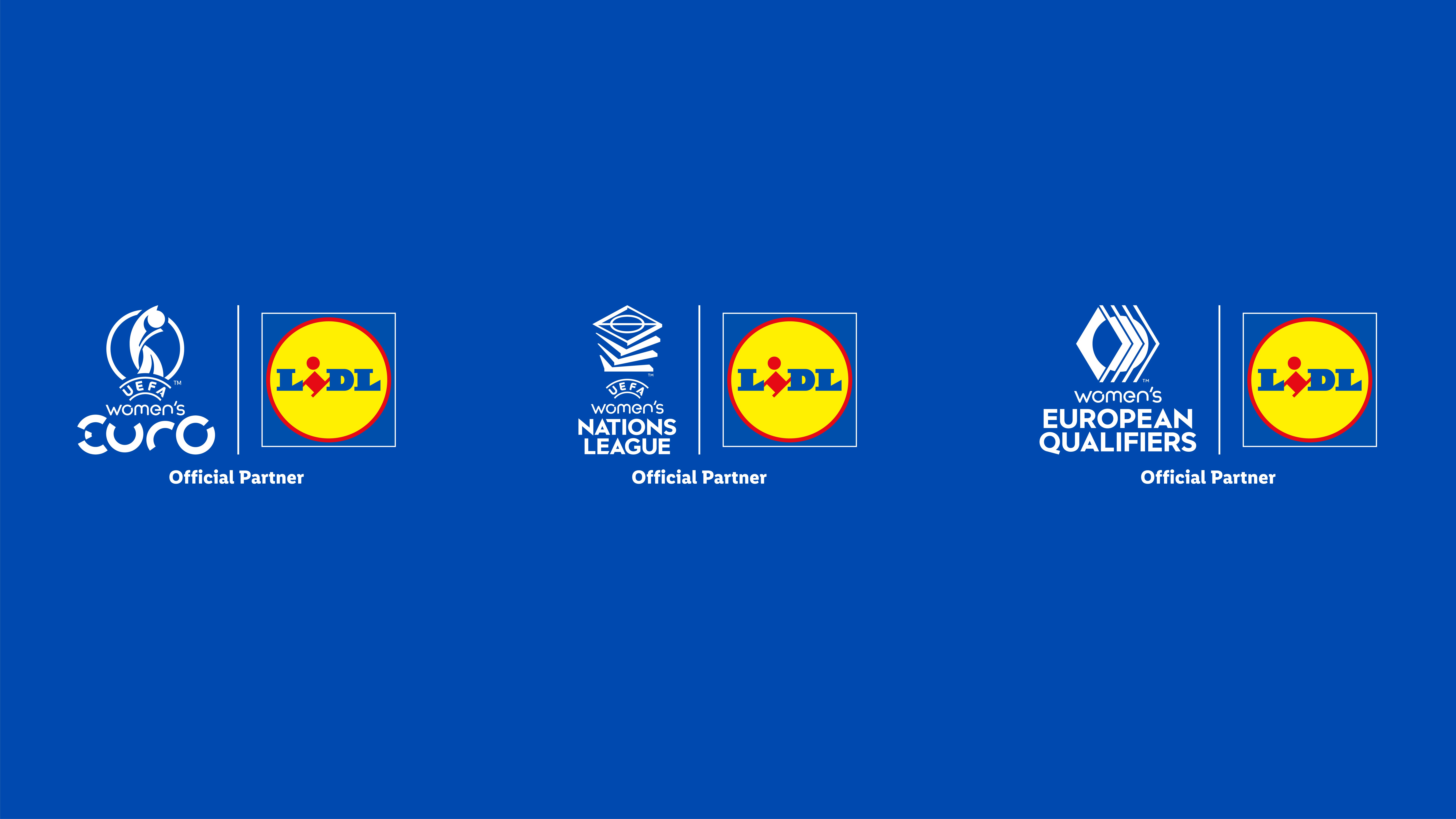 Lidl wird Partner der UEFA-Frauenfußballnationalmannschaften - UEFA Partnerschaft bis 2030: Lidl verlängert sein Engagement für den Frauenfußball - Quelle: Lidl