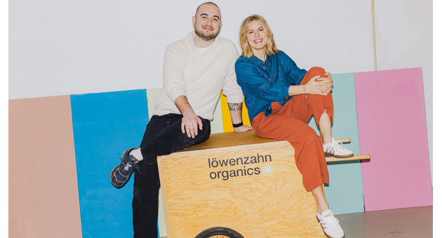 Eva Neugebauer und David Rau übernehmen Geschäftsführung bei Löwenzahn Organics - Neue Doppelspitze: Eva Neugebauer und David Rau übernehmen die Geschäftsführung von Löwenzahn Organics - Quelle: Petra Herbert