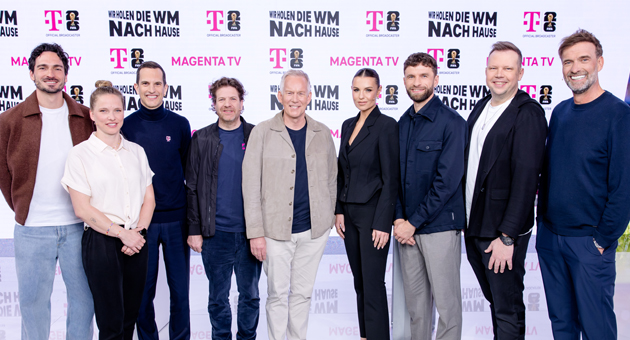 Magenta TV setzt zur WM auf bekannte Gesichter, Thomas Müller wird Markenbotschafter - Magenta TV konnte für seine WM-Übertragungen prominente Experten wie Mats Hummels, Thomas Müller und Jürgen Klopp verpflichten - Foto: Deutsche Telekom