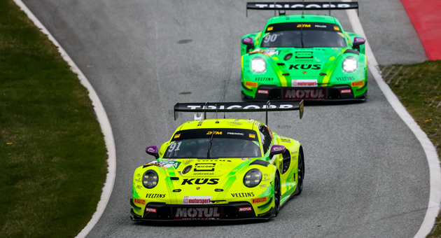 Veltins verlängert DTM Sponsoring - Das Porsche-Kundenteam Manthey startet 2026 erneut mit Veltins-Branding in die Saison – Quelle: Veltins