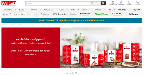 Ferrero und Weltbild kooperieren -