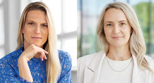 Creator Economy: "Die Community merkt sehr schnell, ob etwas Substanz hat" - Sophie Mazur (l., Storck Deutschland) und Mirja Ann Rousselle (r., Dr. Babor) - Quelle: Caroline Pitzke Photographie; Babor Beauty Group