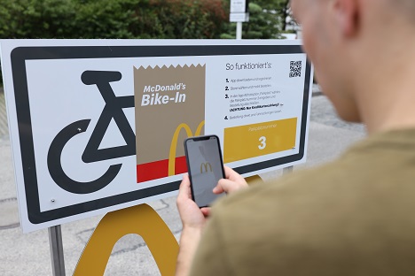 McDonald’s testet Drive-Ins für Radler -