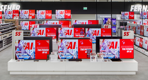 MediaMarktSaturn bitetet mit InStoreAds neue Werbemöglichkeiten am POS - MediaMarktSaturn steigt ins InStoreAds-Geschäft ein - Quelle: MediaMarktSaturn