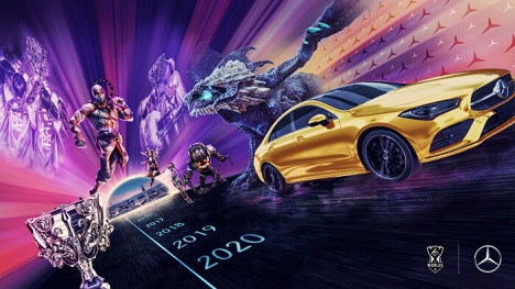 Mercedes-Benz engagiert sich bei der League of Legends -
