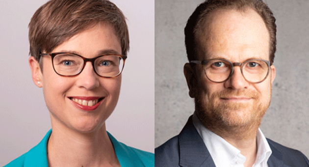 Petra Geisperger (Mainova AG) und Henning Meyer (Brandmeyer Markenberatung) - Quelle: Brandmeyer Markenberatung; P.Geisperger