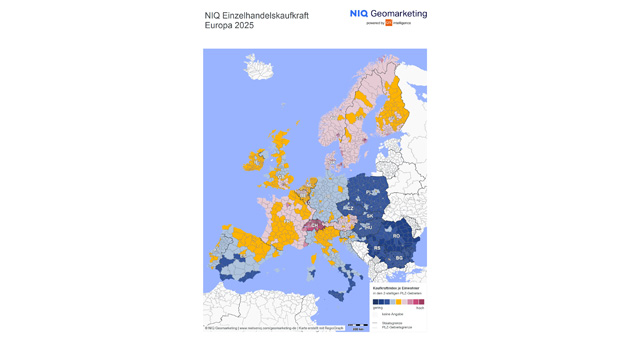 Europas Einzelhandelsmärkte: Deutschland unter dem Durchschnitt -