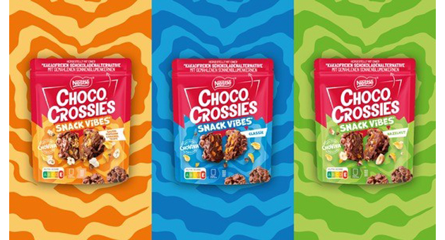 Nestlé Choco Crossies startet neue Snack-Linie 'Snack Vibes' - Quelle: Nestlé Deutschland