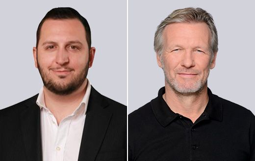 Nordsee jetzt mit Doppelspitze, Kai Bordel ist CEO - Kai Bordel (l., CEO) und Andrea Giudici (r., CFO) folgen bei Nordsee auf Carsten Horn - Quelle: Nordsee