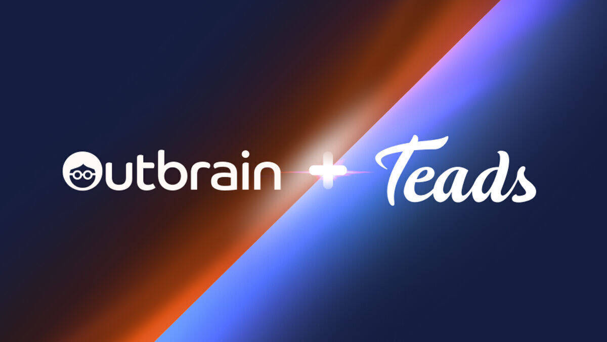 AdTech-Gigant: Outbrain übernimmt Teads - Die AdTech-Spezialisten Outbrain und Teads schließen sich zusammen und bilden damit künftig eine der größten Werbeplattformen für das Open Web - Foto: Outbrain/Teads