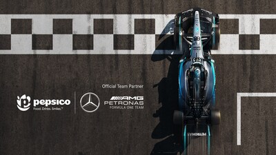 PepsiCo schließt globalen Sponsoring-Deal mit Mercedes-AMG-Petronas-F1-Team - Quelle: PepsiCo