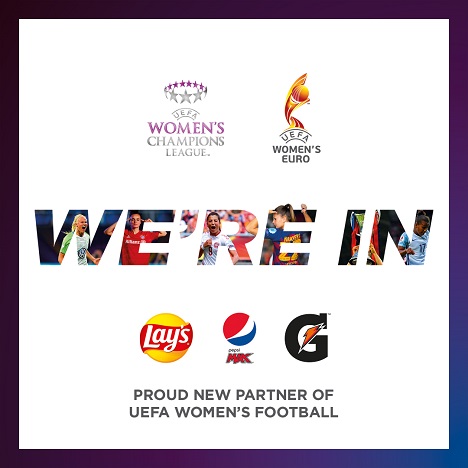PepsiCo wird Sponsor des UEFA-Frauenfußballs -