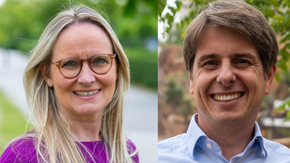 Neuer Geschäftsführer für die Warsteiner Welt - Simone Pollmann-Schweckhorst und Friso de Jong - Quelle: Haus Cramer Gruppe
