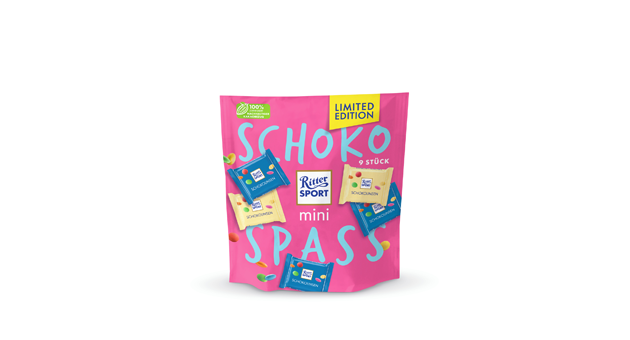 Ritter Sport Minis kommen mit Schokolinsen - Quelle: Alfred Ritter GmbH & Co.KG
