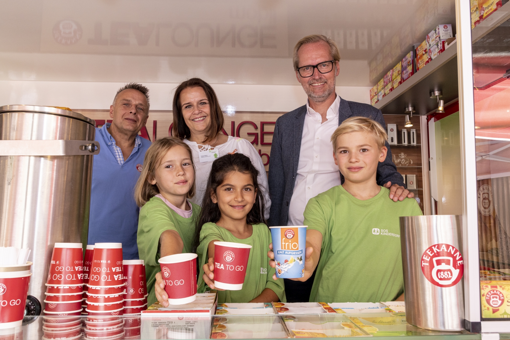 Teekanne unterstützt SOS-Kinderdorf - Quelle: Teekanne