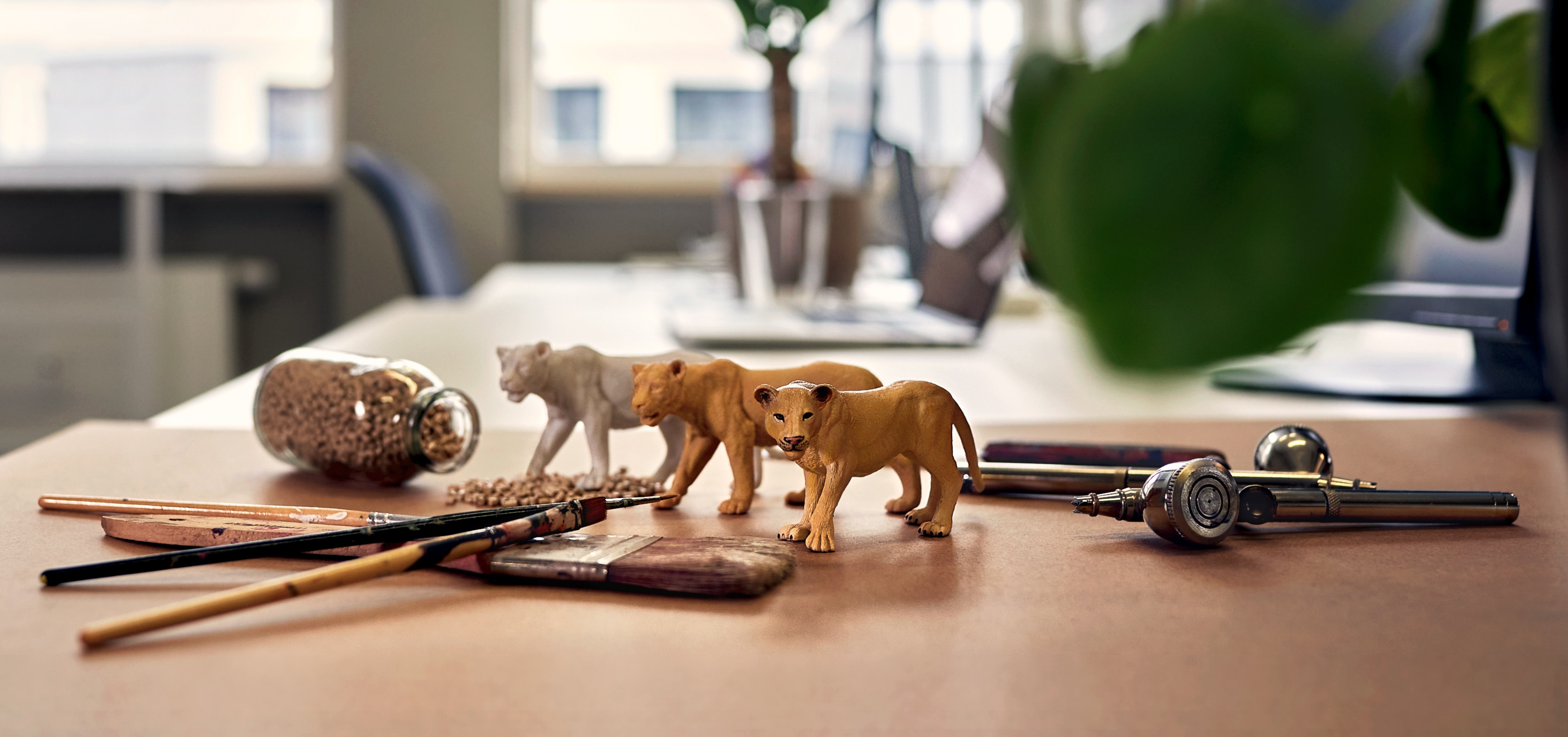 Schleich will Spielfiguren recycelbar und biologisch abbaubar gestalten - Erste Prototypen aus recyclebaren Materialien gibt es bereits - Quelle: Schleich