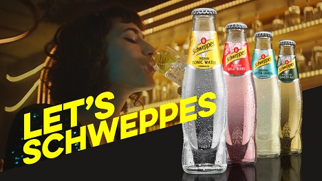 Schweppes mit neuem Claim und neuer Markenkampagne -