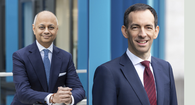Fresenius stärkt Vorstandsspitze und erweitert Führungsteam - Von links: Michael Sen, bis 2031Vorstandschef bei Fresenius, und Christian Pawlu, der ab 2026 Verantwortung für Fresenius Helios übernimmt – Quelle: Fresenius