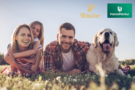 Kooperation zwischen Tchibo und HanseMerkur -