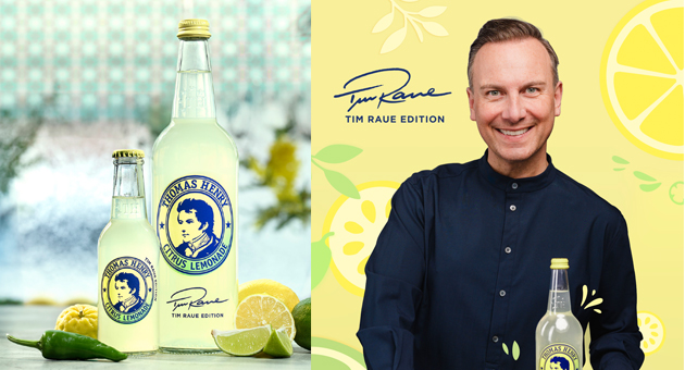 Thomas Henry und Tim Raue bringen gemeinsame Citrus Lemonade auf den Markt - Quelle: Thomas Henry