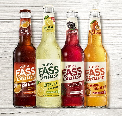 Veltins: Relaunch der Fassbrause-Range -