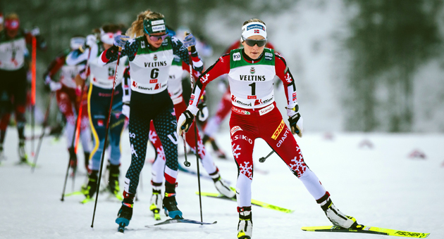 Veltins zum 12. Mal Eventsponsor der Wintersporthighlights - Werbeauftritt von Veltins beim FIS-Langlauf-Weltcup im Rahmen der Nordic Opening in Ruka, Finnland – Quelle: EXPA/ JFK