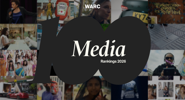 Warc Media 100: Neue Spitzenreiter im globalen Media-Ranking - Quelle: Warc