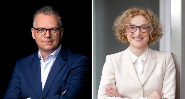 Intelligenz ist menschlich - Jürgen Wollenschläger und Prof. Dr. Jivka Ovtcharova - Quelle: Wollenschläger; Ovtcharova