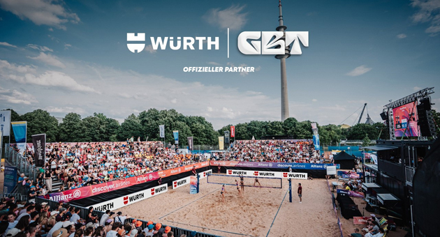 Würth steigt als offizieller Partner in die German Beach Tour ein - Die German Beach Tour erhält mit Würth einen neuen Partner für die kommenden Spielzeiten – Quelle: Spontent